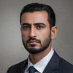 photo of full face of arabic man looks real , for formal use (1)